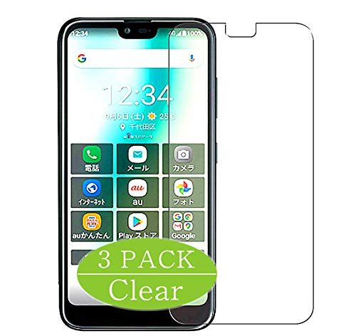 VacFun 3 Piezas HD Claro Protector de Pantalla Compatible con KYOCERA GRATINA KYV48, Screen Protector Película Protectora(Not Cristal Templado)