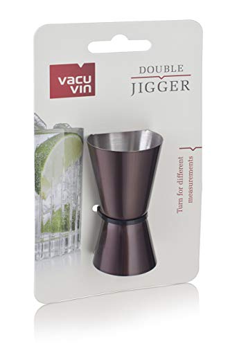 Vacu Vin Barmaß Vaso de medir Doble, Diverso, 4X 4X 7cm