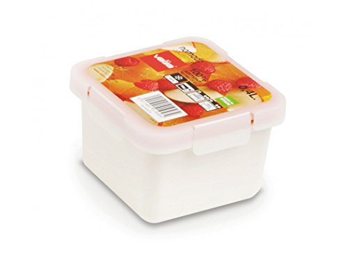 Valira Porta alimentos - Contenedor hermético de 0,4 L hecho en España, color blanco