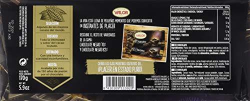 Valor, Chocolate Negro 92% cacao- 18 de 170 gr. (Total: 3060 gr.)