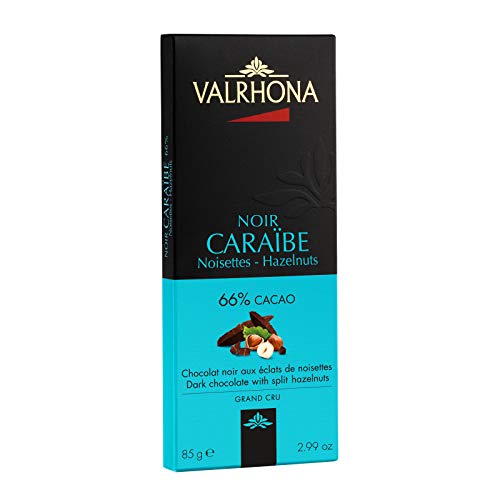 Valrhona - Tableta de chocolate negro CaraÃ¯be