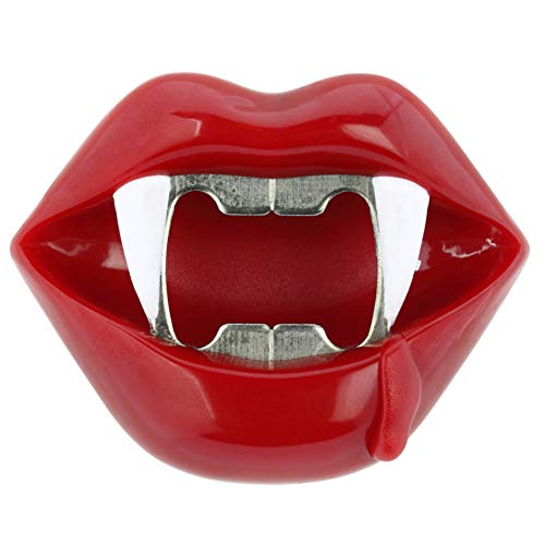 Vampire Fangs abridor de botellas – Regalo perfecto para Halloween para cualquier fantasma, gallo o Goblin – fácilmente abrir botellas con estos dientes de vampiro