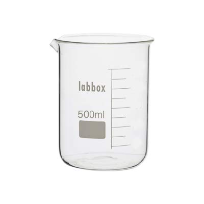 Vaso de precipitados vidrio borosilicato LBG 3.3 (500ml, 1)