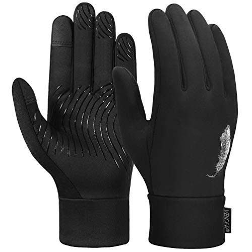 VBIGER Guantes de Invierno Guantes de Correr Ciclismo Antideslizantes Guantes Deportivos para Hombres y Mujeres, M