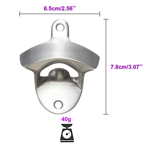 Venhoy Abrebotellas 3 uds, abridor de Tapas, abridor de Botellas de Cerveza, abridor de cápsulas, abridor de Tapas de Botellas, abridor Multiusos, abridor de Tapas