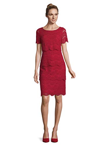 Vera Mont 0018/4851 Vestido, Rojo (Diva Red 4296), 48 (Talla del Fabricante: 46) para Mujer