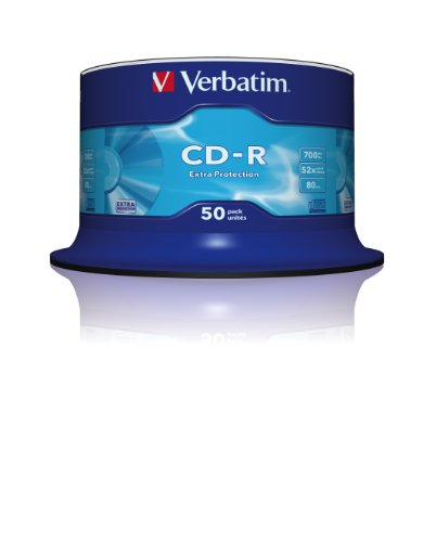 Verbatim 43351 - Disco CD-R de 700 MB, 52x