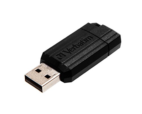 Verbatim Store 'N' Go Pinstripe - Memoria USB 2.0 de 16 GB (10 MB/s), Color Negro