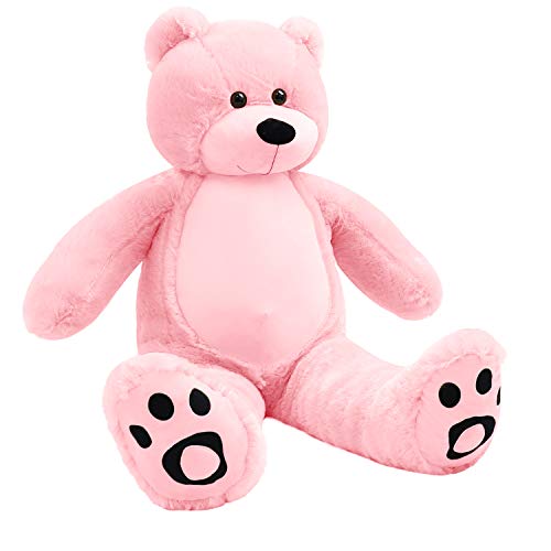 VERCART Oso de Peluche Gigante XXL Muñeca de Juguete Suave Teddy Adorno Animal De Felpa Juguete 92cm Rosa