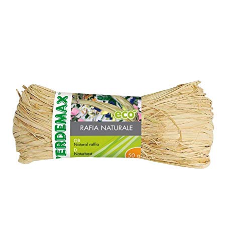 Verdemax 4592 50 G Rafia Natural Bobina