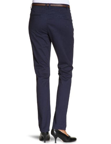 Vero Moda - Pantalón Chino para Mujer, Talla 44, Color Azul Marino Oscuro