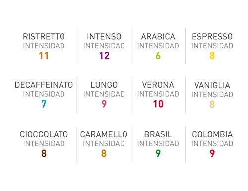 Viaggio Espresso Cápsulas de café compatibles con máquinas Nespresso Lungo (60 Cápsulas)