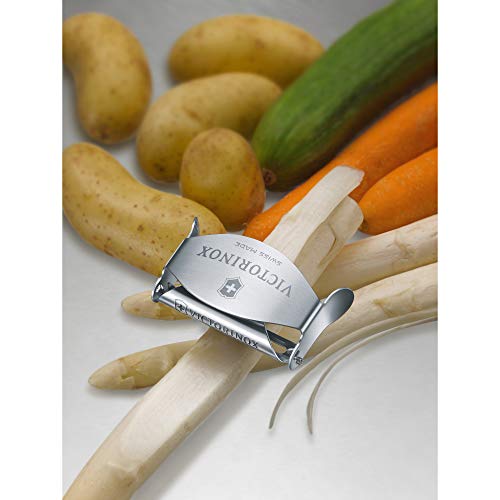 Victorinox Ambassador Pelador de verduras, Acero Inoxidable, Gris