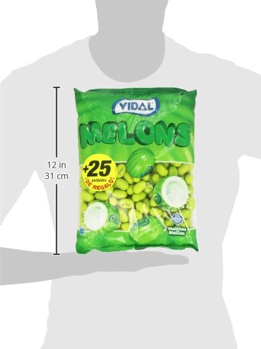 Vidal - Melons - Chicle relleno gregeado - 250 chicles