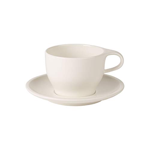 Villeroy & Boch Coffee Passion-Juego de Capuchino (2 Unidades), Color Blanco, Porcelana, 10x10x13 cm