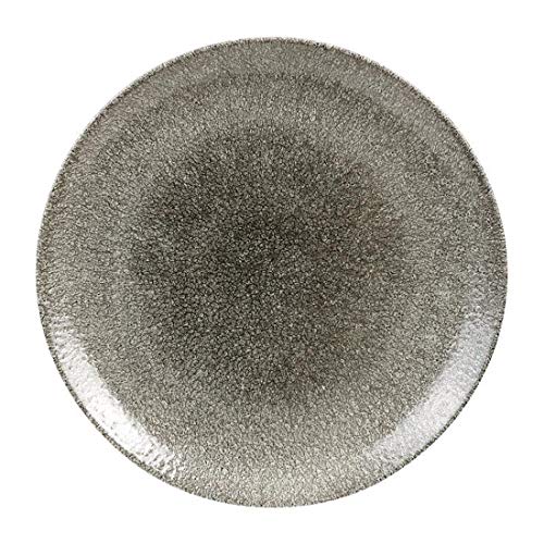 Villeroy & Boch Raku - Plato llano (28,8 cm), color negro