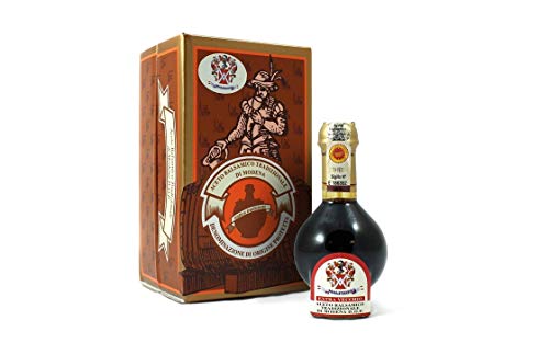 Vinagre Balsámico Tradicional de Modena envejecido mínimo 25 años Contenido 100ml+ tapón dosador- Acetaia Malpighi