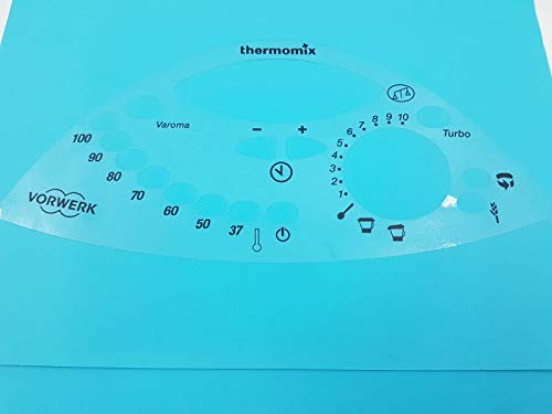 Vinilo Adhesivo Transparente para BOTONERA/Panel Frontal/Panel DE MANDOS DE THERMOMIX TM31