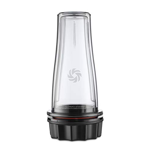 Vitamix 0703113632334 accesorio de licuadora Blender bottle - Accesorios de licuadora (Blender bottle, Black, Transparente, Tritan, 0,6 L, 115 mm, 120 mm)