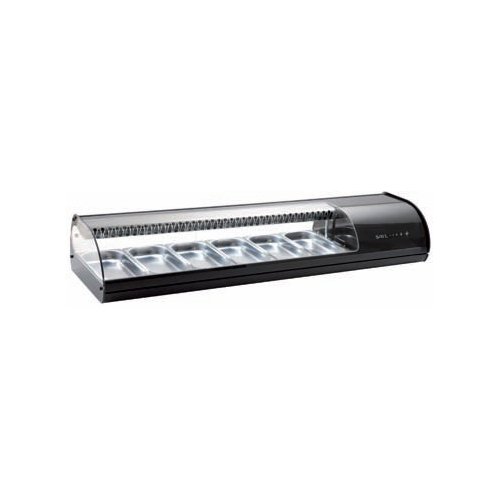 Vitrina refrigerata Frigor Banco nevera Sushi Cm 108 x 39 x 24 Piu 2 Piu 5 rs2268