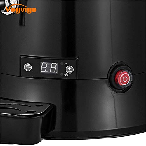 Vogvigo Máquina de Chocolate Caliente Comercial Dispensador de Bebidas de Chocolate de 400 vatios Máquina para Hacer Chocolate Caliente y dispensador de Bebidas con Leche (10L)