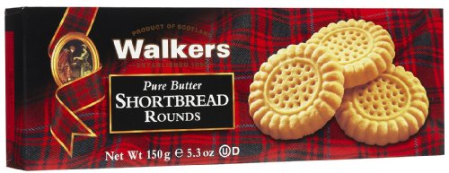 Walkers - Paquete galletas escocesas shortbread rounds walkers 150 gr - , Pack de 12 unidades