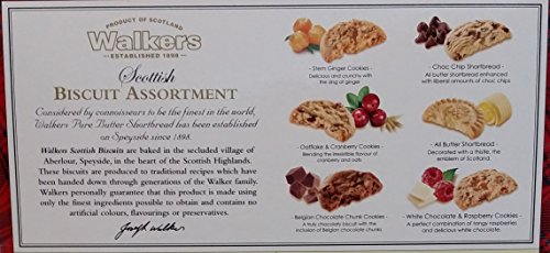 Walkers Shortbread Scottish Biscuit Surtido, caja de 900 g