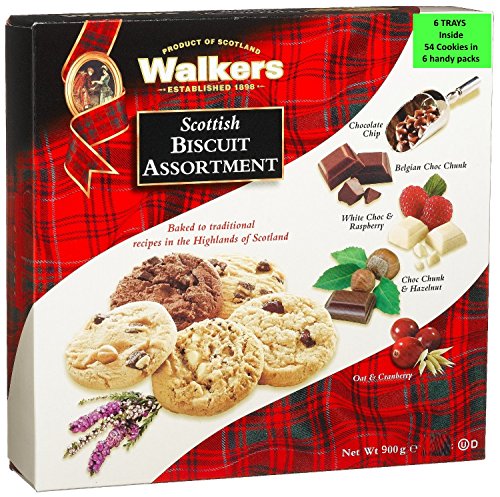 Walkers Shortbread Scottish Biscuit Surtido, caja de 900 g