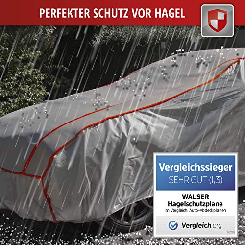 Walser Lona de protección contra el granizo para coches Perma Projoect coche garaje de protección contra el granizo impermeable y transpirable para protección óptima contra el granizo Tamaño: XL 30976