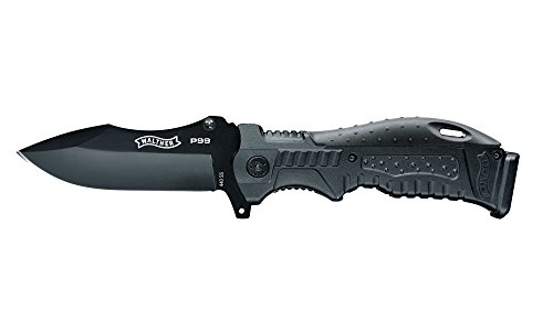 Walther Unisex - Cuchillo cuchillo plegable P99, negro