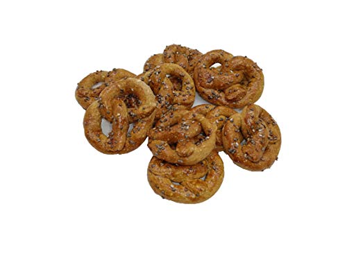 Waniyanpi Chuches para Perros |Mini Pretzel con Chía, Zanahoria y Yogur sin Lactosa- 160g