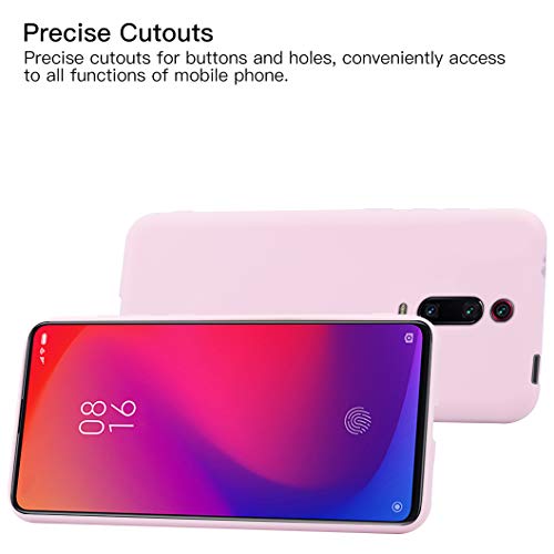 Wanxideng - 6x Funda para Xiaomi Mi 9T / 9T PRO, Carcasa en Silicona - [ Negro + Blanco Translúcido + Rojo+ Rosado+ Menta Verde + Azul Claro ]