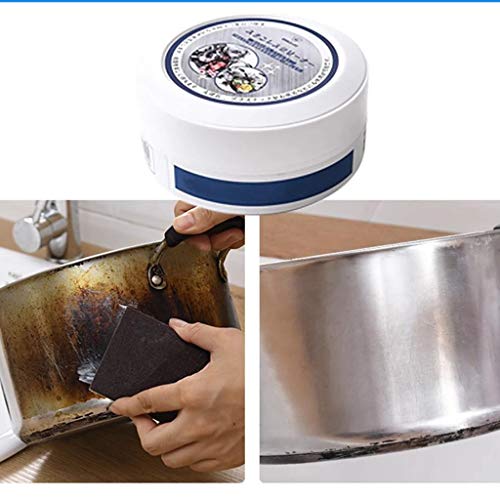 WARMWORD Multipropósito Limpiador Hogar Cocina Herrumbre Azulejo Limpieza Acero Inoxidable Crema de descontaminación, Fuerte descontaminación,Herramienta de reparación de Crema de Limpieza