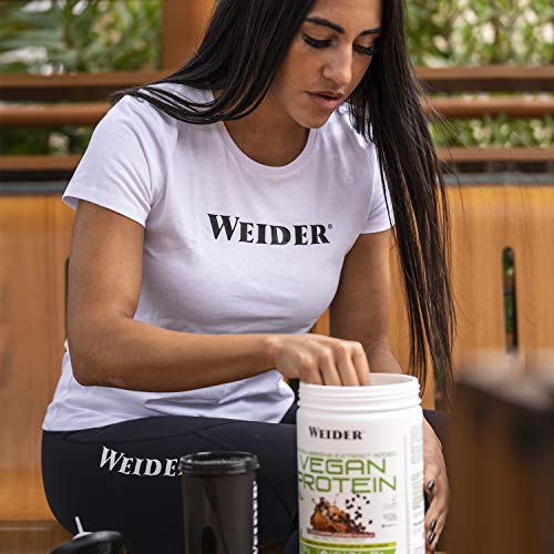 Weider Vegan Protein. Sabor Piña Colada. Proteína 100% vegetal de guisantes (PISANE)y arroz. Sin gluten. Sin lactosa. Sin aceite de palma (750 g)