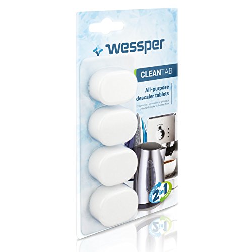 ?WESSPER® Original pastillas / tabletas de descalcificación para máquinas de café esprreso Saeco ROYAL CAPPUCCINO RI9914/01 (4 x 14g)