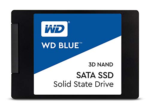 Western Digital WDS500G2B0A WD Blue - Disco de estado sólido, 500GB, 2.5", NAND, SATA, 3D, Internal SSD