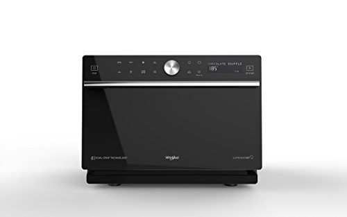 Whirlpool MWP 3391 SB Encimera - Microondas (Encimera, Microondas combinado, 33 L, 1000 W, Giratorio, Tocar, Negro, Plata)