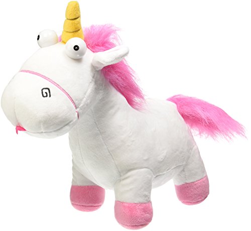 Whitehouse leisure Minions Licorne en peluche douce et moelleuse Doudou d'Agnès du film d'animation Moi, moche et méchant 2 Env. 22 cm