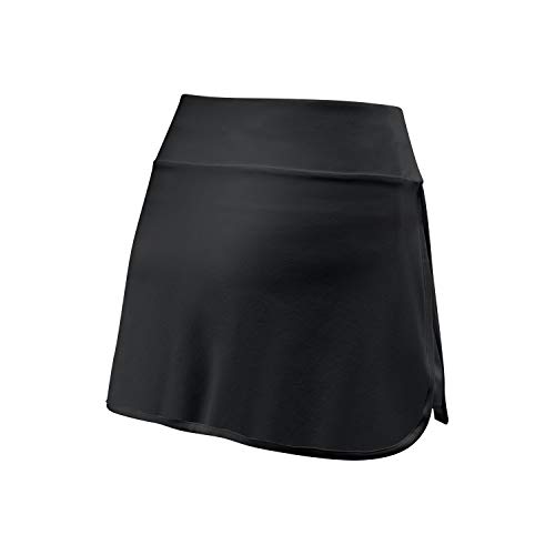 Wilson Mujer, W TRAINING 12.5 SKIRT, Falda de tenis, Poliéster/Elastano, Negro, Talla XL, WRA783202