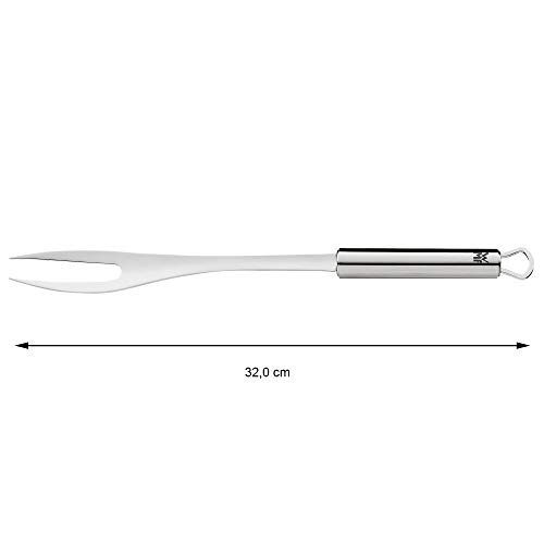 WMF BBQ Grillset 2-Teilig trinchar de Cuchillo Tenedor, Cubiertos para Barbacoa para Carne, Pescado y Verduras, Acero Inoxidable 18/8