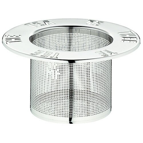 WMF Gourmet Filtro de té para Taza, Acero Inoxidable Mate, Altura 4,5 cm, Ø 9,5 cm