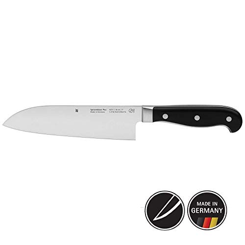 WMF Spitzenklasse Plus Cuchillo Japonés Santoku de 32 cm con Hoja de Acero Templado Completamente Forjado