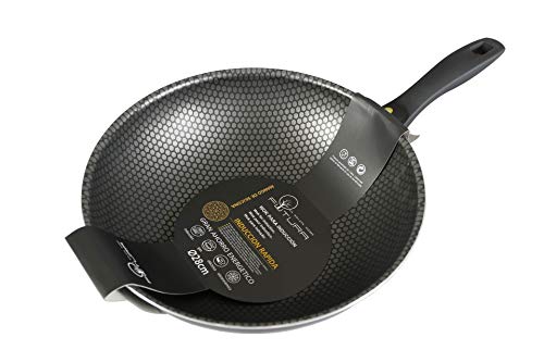 WOK ALUMINIO INDUCCION 28 CM HONDA