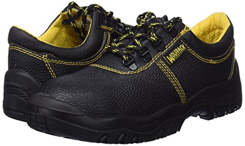 WOLFPACK LINEA PROFESIONAL 15018125 Zapatos Seguridad Piel Negra Wolfpack Nº 41