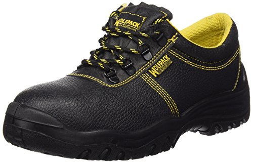 WOLFPACK LINEA PROFESIONAL 15018130 Zapatos Seguridad Piel Negra Wolfpack Nº 42