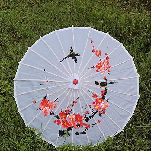 WSJTT Parasol Kid's Size Japanese Chinese Umbrella Parasol for Bodas, fotografía, Disfraces, Cosplay, decoración y Otros Eventos