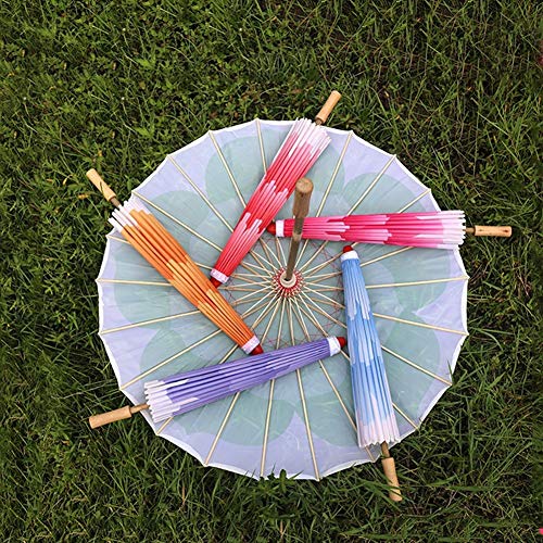 WSJTT Parasol Kid's Size Japanese Chinese Umbrella Parasol for Bodas, fotografía, Disfraces, Cosplay, decoración y Otros Eventos