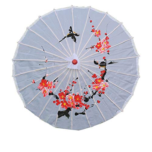 WSJTT Parasol Kid's Size Japanese Chinese Umbrella Parasol for Bodas, fotografía, Disfraces, Cosplay, decoración y Otros Eventos