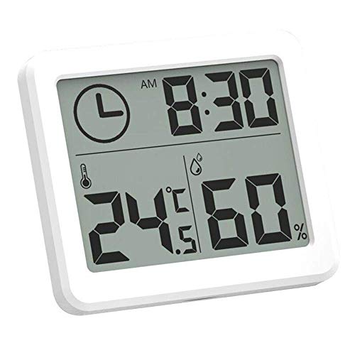 WYZXR Termómetro Digital LCD para Interiores Higrómetro Temperatura Ambiente Medidor de Humedad Termohigrómetro Termómetro doméstico Higrómetro Interior