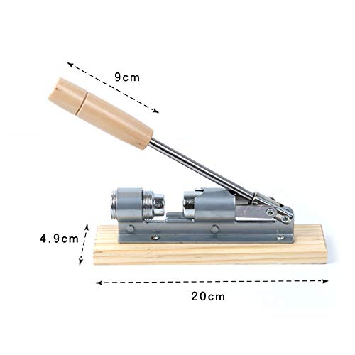 WZHZJ Nuevo Manual de Servicio Pesado Galleta de la Nuez pacana Cracker rápido abridor Cascanueces Nut Sheller for la Cocina casera Cascanueces Abridor Herramientas